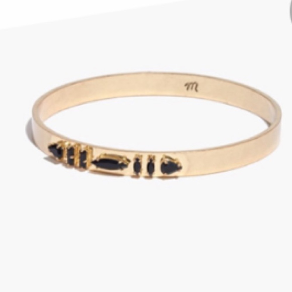 Madewell Crystal Code Bangle Bracelet 🖤